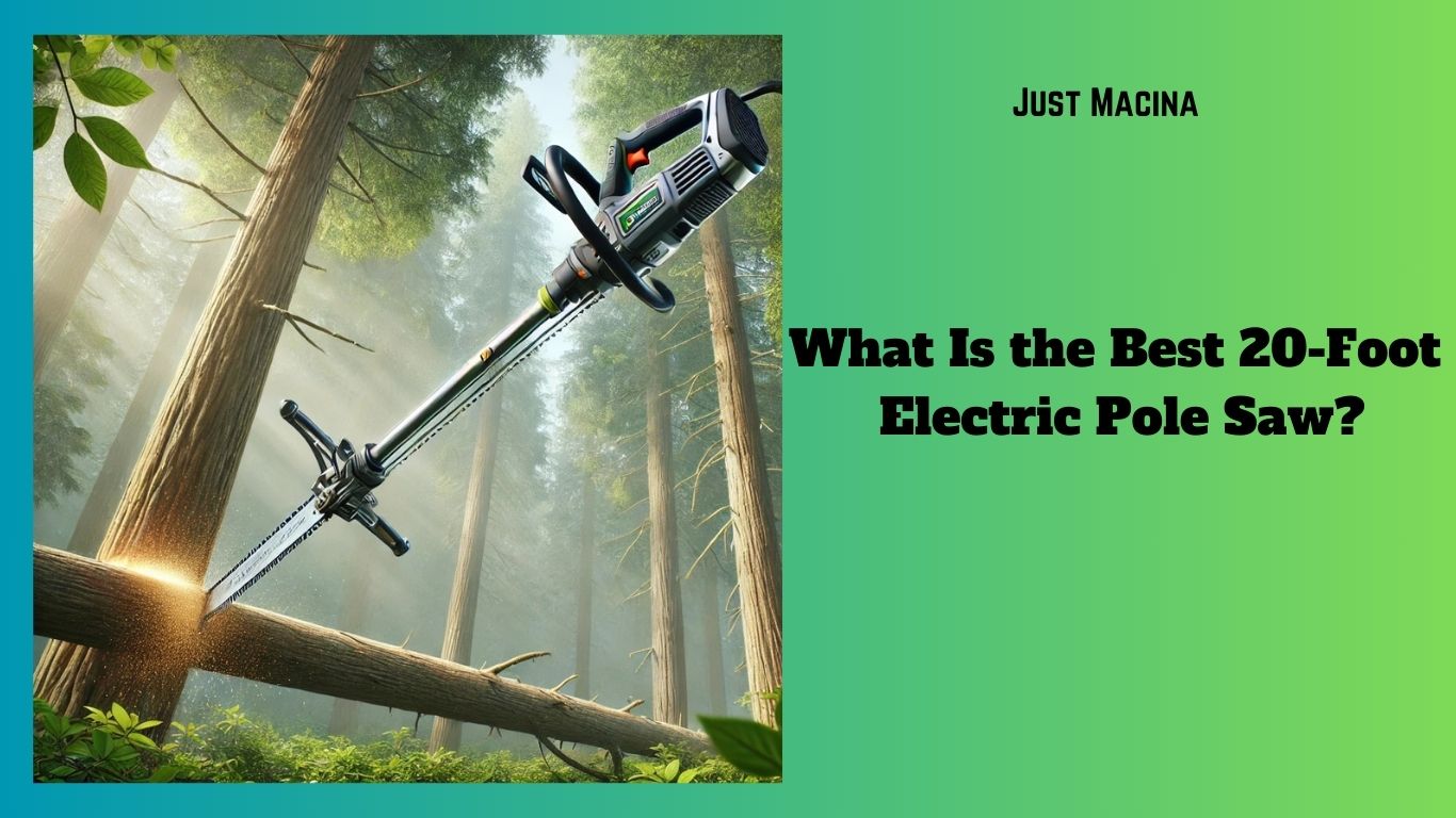 20-Foot Electric Pole Saw